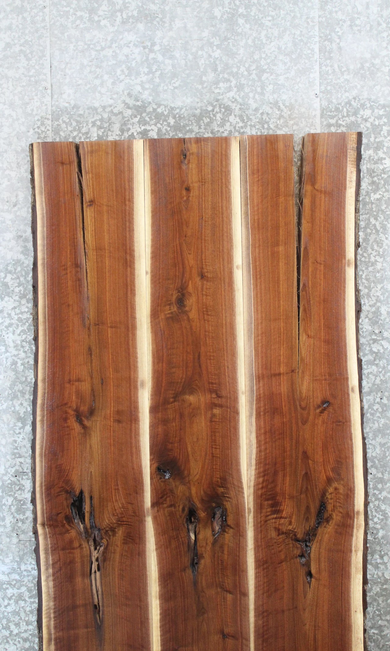 3- Black Walnut Live Edge Kitchen Table Top, Wood Dining Slabs 891-893