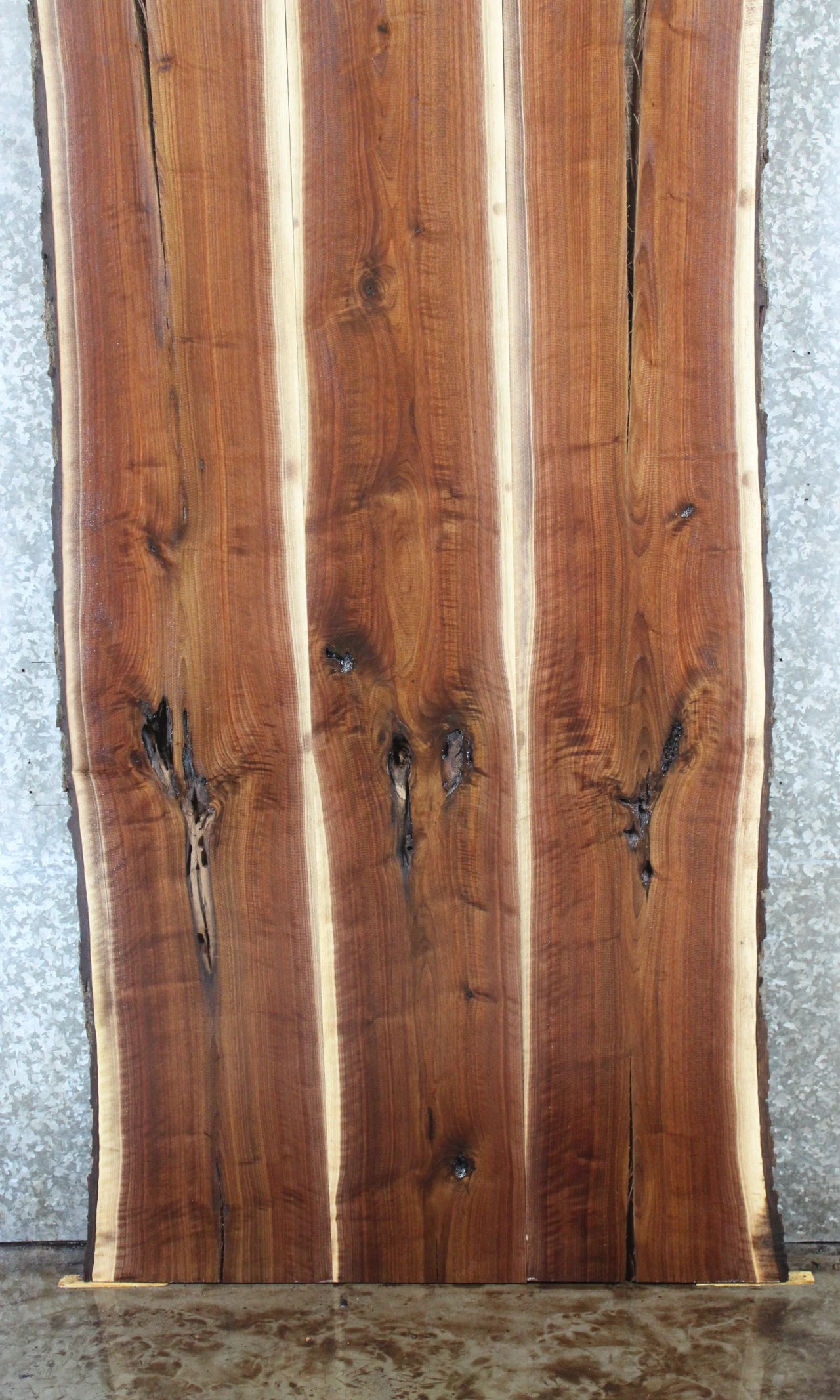 3- Black Walnut Live Edge Kitchen Table Top, Wood Dining Slabs 891-893