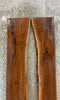 Thumbnail for 2- Rustic Live Edge Black Walnut Dining Table/Bar Top Wood Slabs 894-895