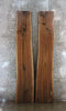 Thumbnail for 2- Black Walnut Live Edge Wood Slab Bookmatched River Table Set 902-903