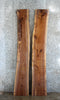 Thumbnail for 2- Black Walnut Live Edge Book Match Bar Top/River Table Slabs 907-908