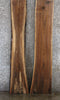 Thumbnail for 2- Rustic Black Walnut Live Edge River Table Top Slabs, Bar Top 914-915