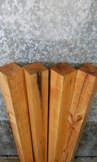 Thumbnail for 4- Salvaged Kiln Dried Cherry 4x4 Turning Blocks/Table Legs 9147