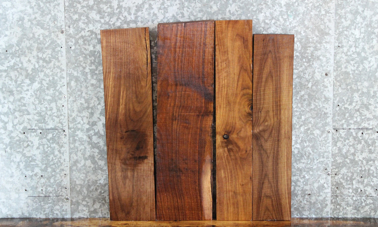 4- Salvaged Kiln Dried Black Walnut Craft Pack/DIY Project 9151-9152