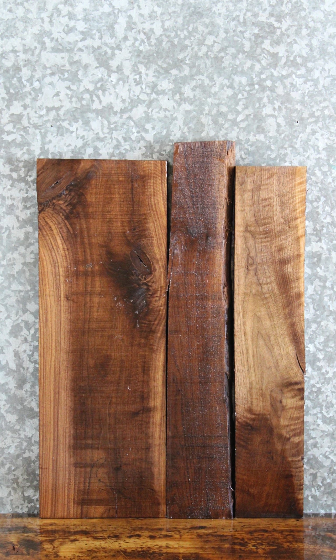 3- Salvaged Kiln Dried Black Walnut Craft Pack/DIY Project 9187