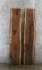 Thumbnail for 2- Black Walnut Live Edge Book Match River Table/Bench Slabs 919-920
