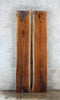 Thumbnail for 2- Black Walnut Live Edge Book Match Dining Table Top Slabs 919-920