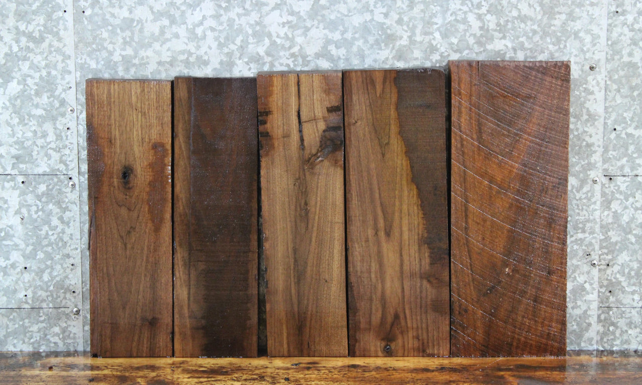 5- Salvaged Kiln Dried Black Walnut Craft Pack/DIY Project 9277-9278