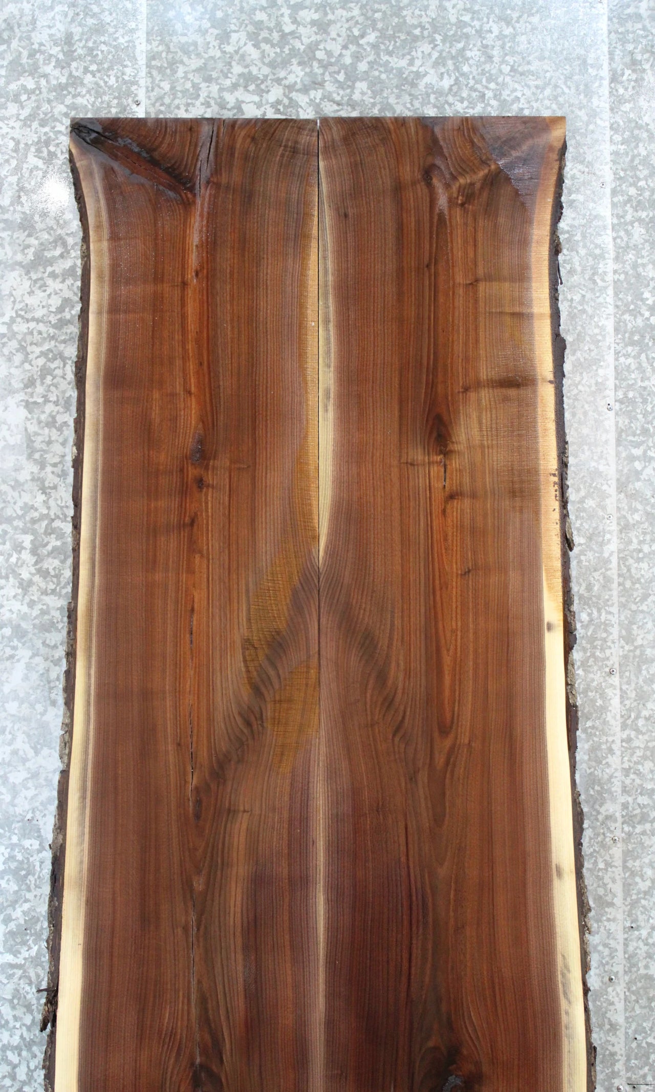 2- Live Edge Black Walnut Dining/Conference Table Top Slabs 932-933