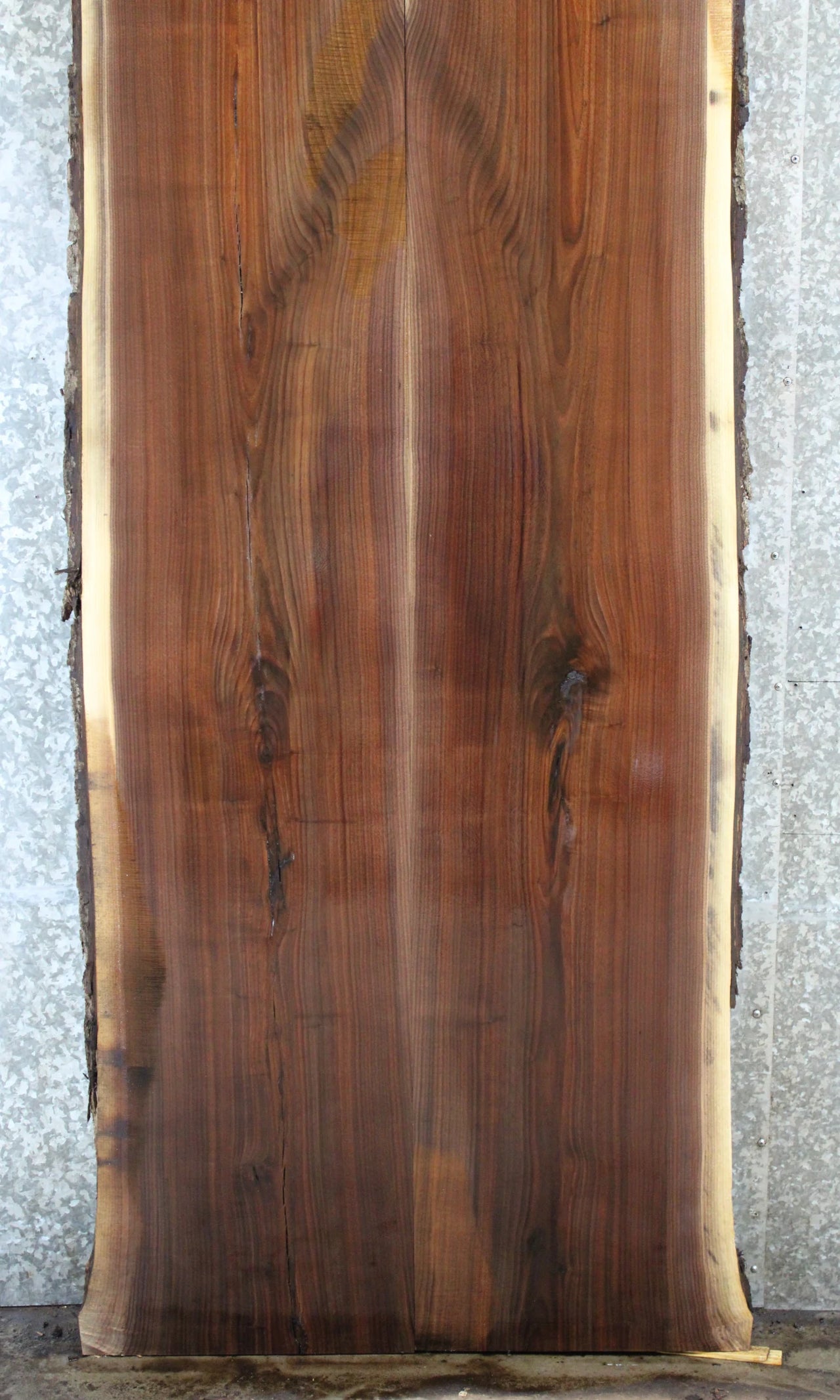 2- Live Edge Black Walnut Dining/Conference Table Top Slabs 932-933