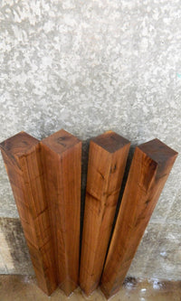 Thumbnail for 4- Salvaged Kiln Dried Black Walnut 4x4 Turning Blocks/Table Legs 9382