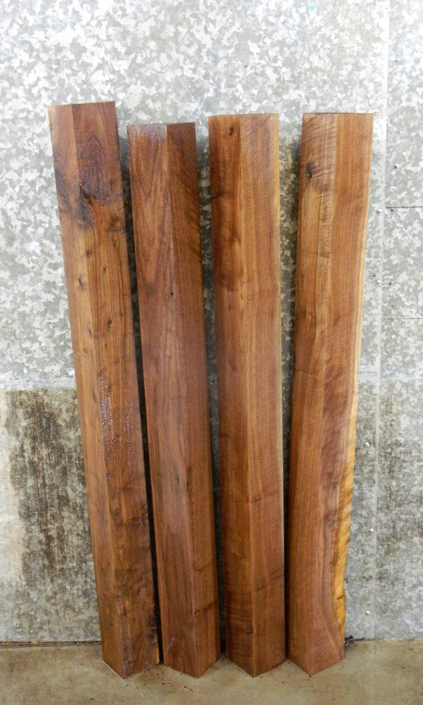 4- Kiln Dried Black Walnut Salvaged 4x4 Turning Blocks/Table Legs 9385