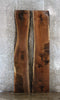 Thumbnail for 2- Black Walnut Live Edge Epoxy Pond Table Top Slabs 941-942