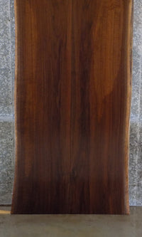Thumbnail for 2- Live Edge Black Walnut Bookmatched Dining Table Top Slabs 963-964