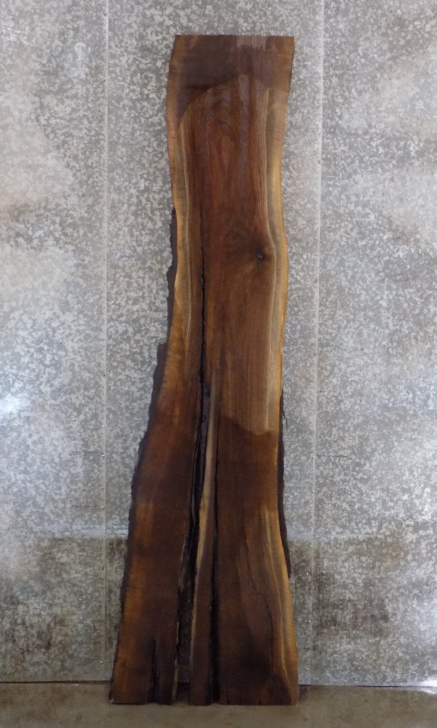 Rustic Live Edge Black Walnut Slab, Bar Top, Table Top, Mantel 966