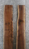 Thumbnail for 2- Black Walnut Live Edge Book Match River Table/Bench Slabs 967-968