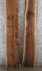 Thumbnail for 2- Black Walnut Live Edge Book Match River Table/Bench Slabs 967-968