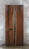 Thumbnail for 2- Figured Black Walnut Live Edge Wood Slab Dining Table Top Set 971-972