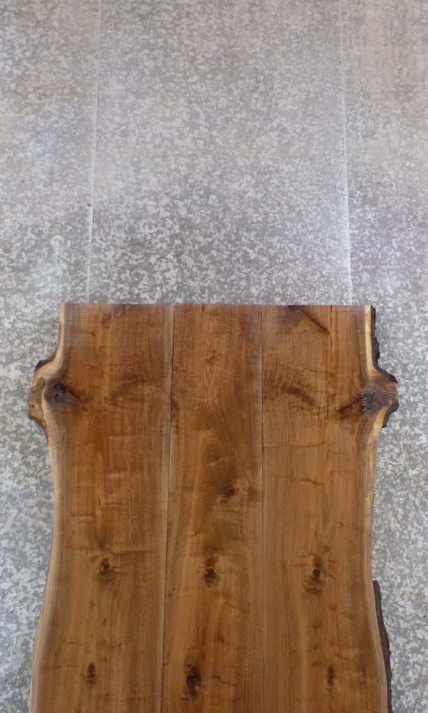 3- Black Walnut Bookmatched Slab Set, Live Edge Wood Dining Table 973-975