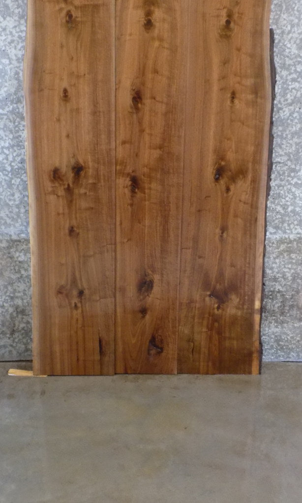 3- Black Walnut Bookmatched Slab Set, Live Edge Wood Dining Table 973-975