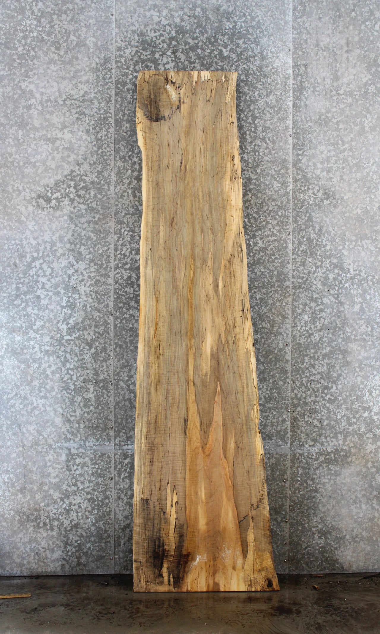 Spalted Maple Live Edge Desk/Bar Top Slab 978