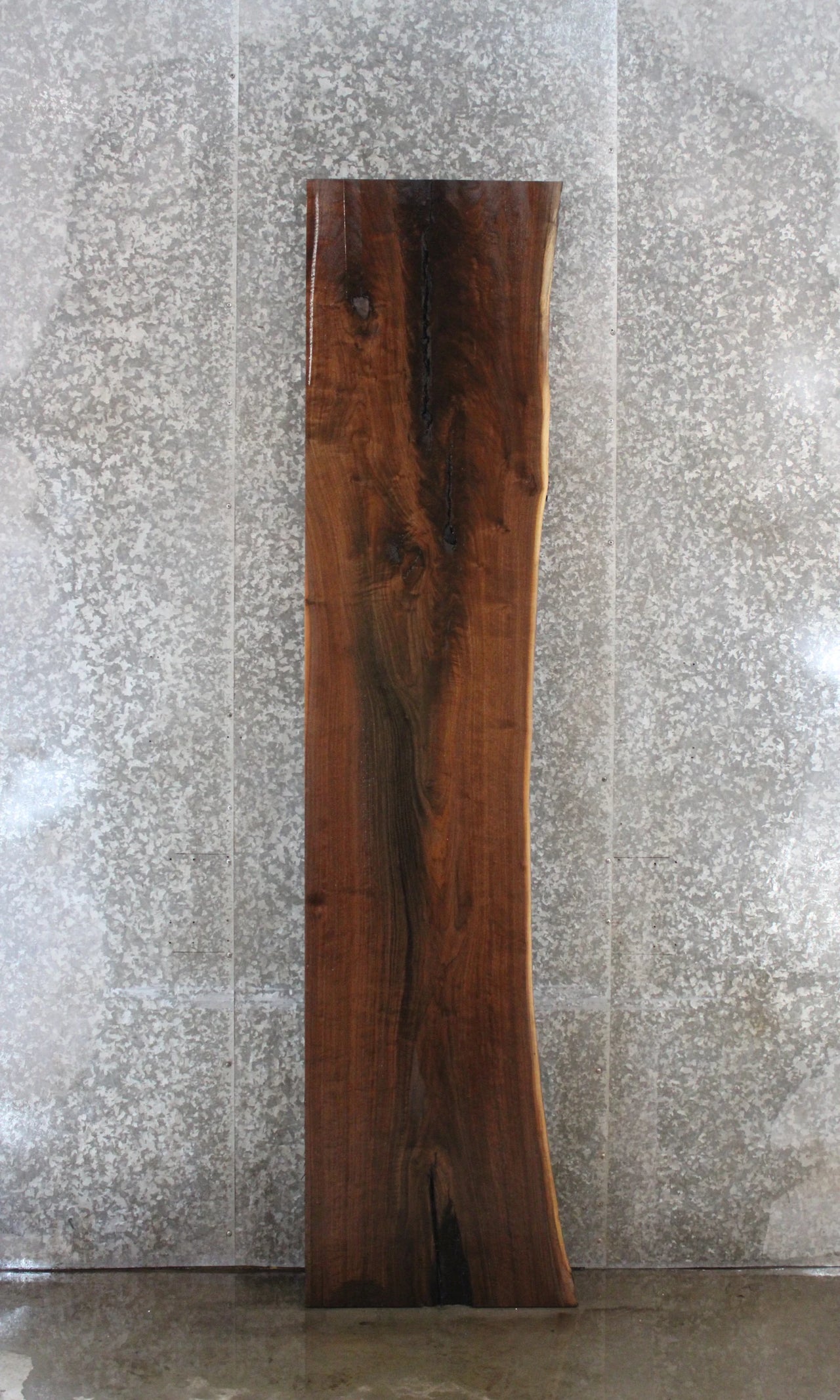 Black Walnut Live Edge Computer Desk/Bar Top Slab 985
