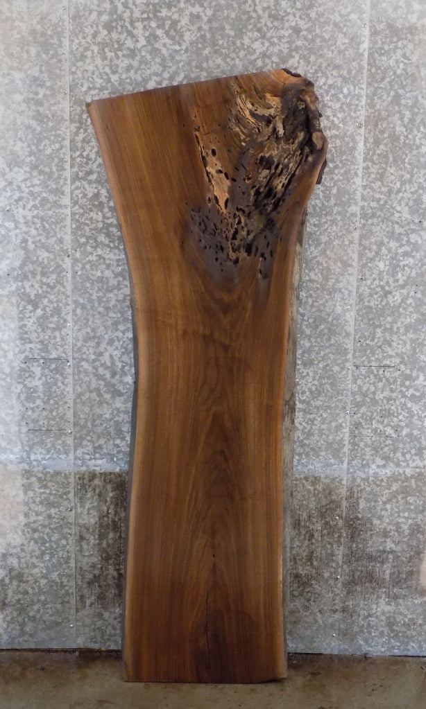 Rustic Live Edge Black Walnut Kitchen Table Top Wood Slab 993