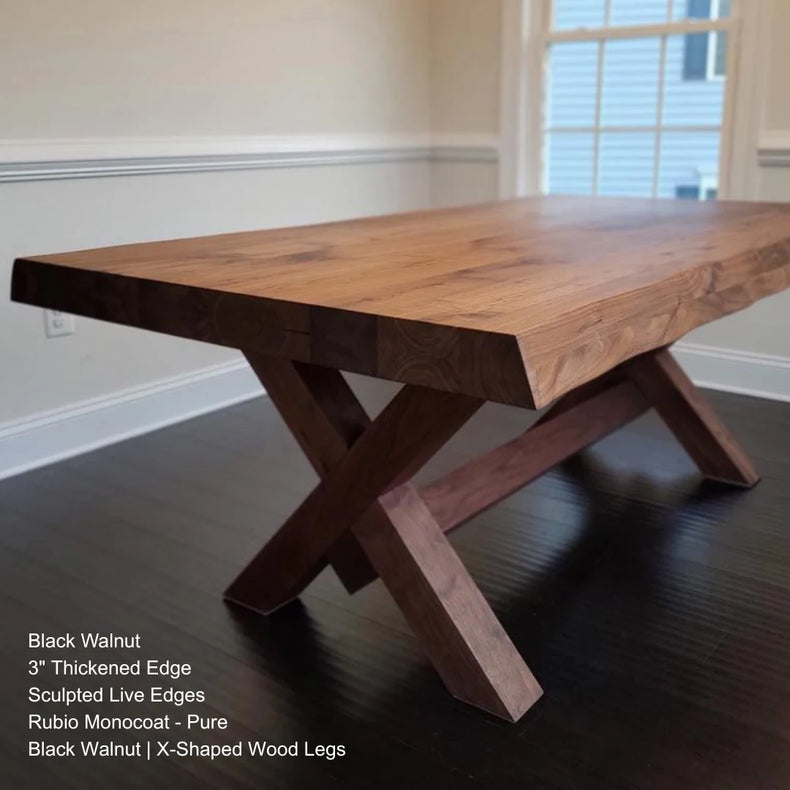Wood Dining Table, Kitchen, Farmhouse, Island Top