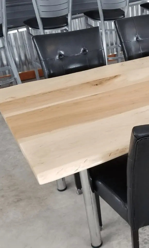 1 1/2" Thick Solid Wood Custom Table Top - 2' to 6'