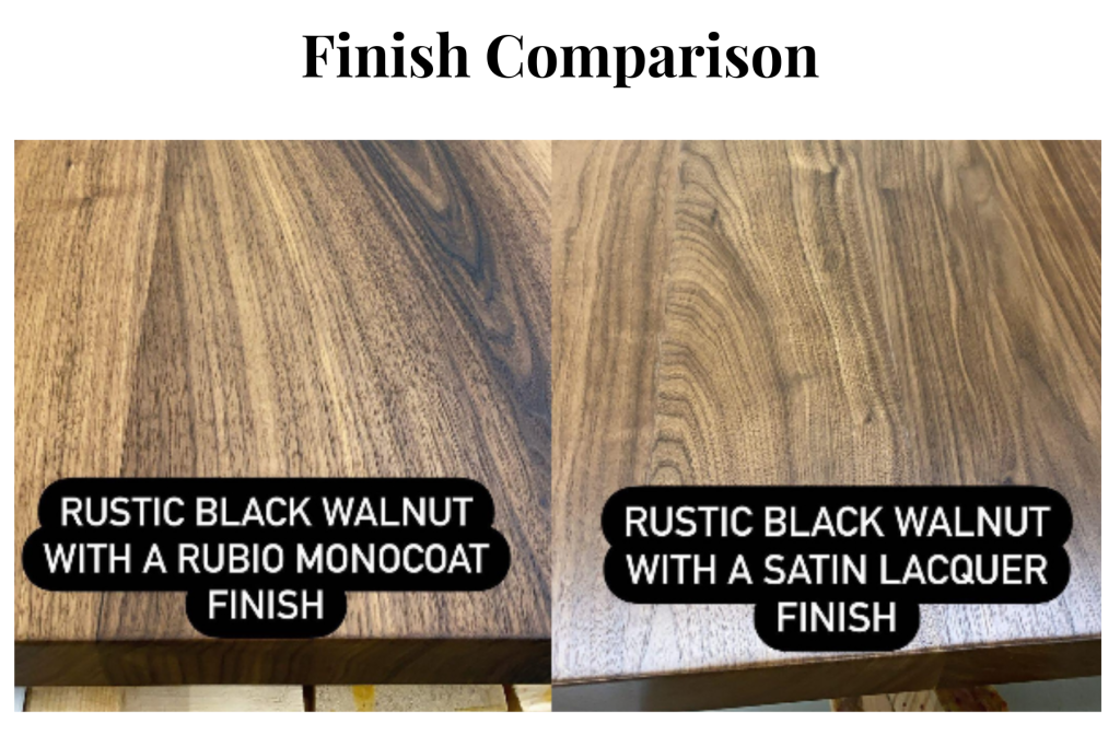 Why We Use Rubio MonoCoat to Finish our Wood Tables – Loewen