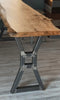 Thumbnail for Z-Bench & Side Table Steel X-Shaped Table Legs w Beam Opening