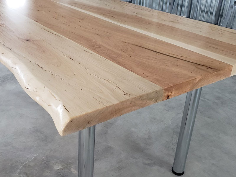 1 1/2" Thick Solid Wood Custom Table Top - 2' to 6' – Lumber Shack