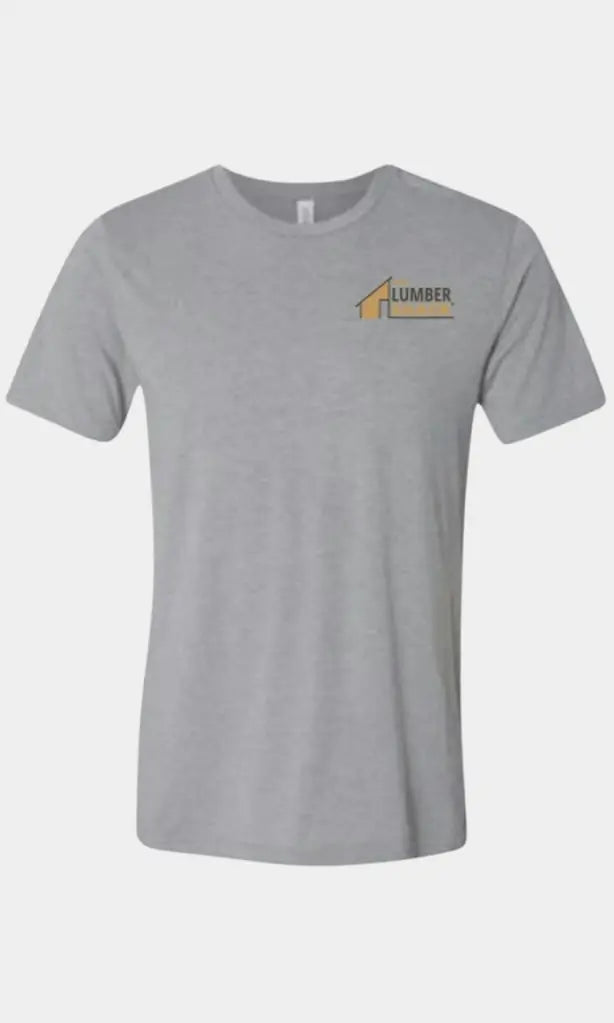 Grey The Lumber Shack Logo T-Shirt