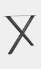 Thumbnail for X Shaped Metal Table Legs