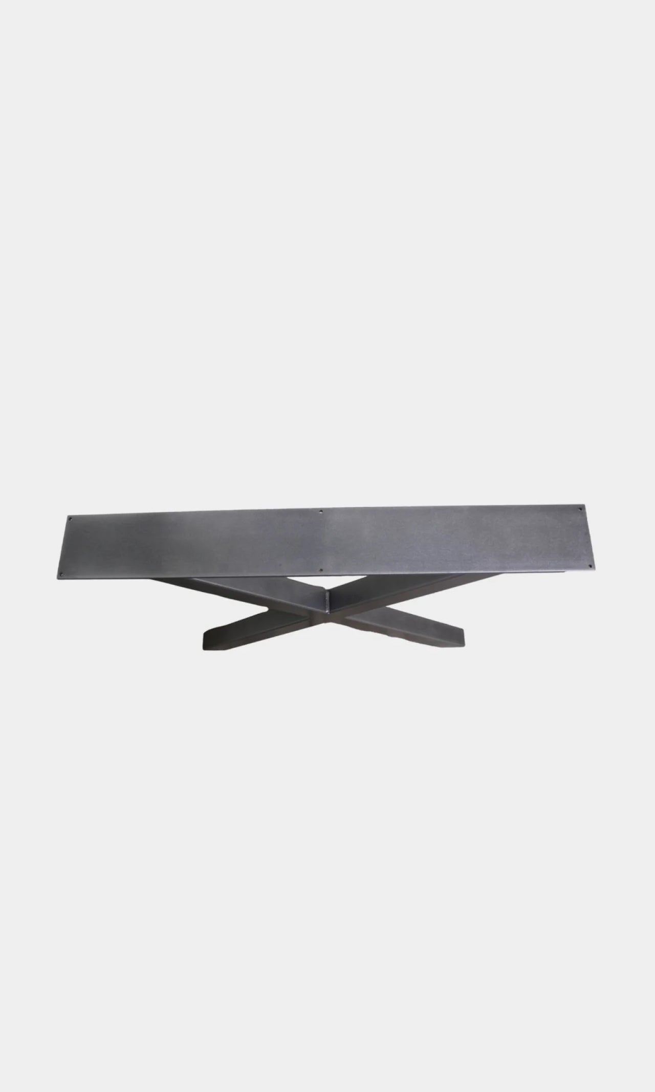 X Shaped Metal Table Legs