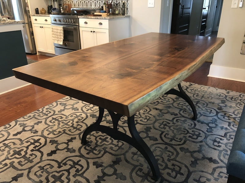 Custom Live Edge Dining Table (Draft)
