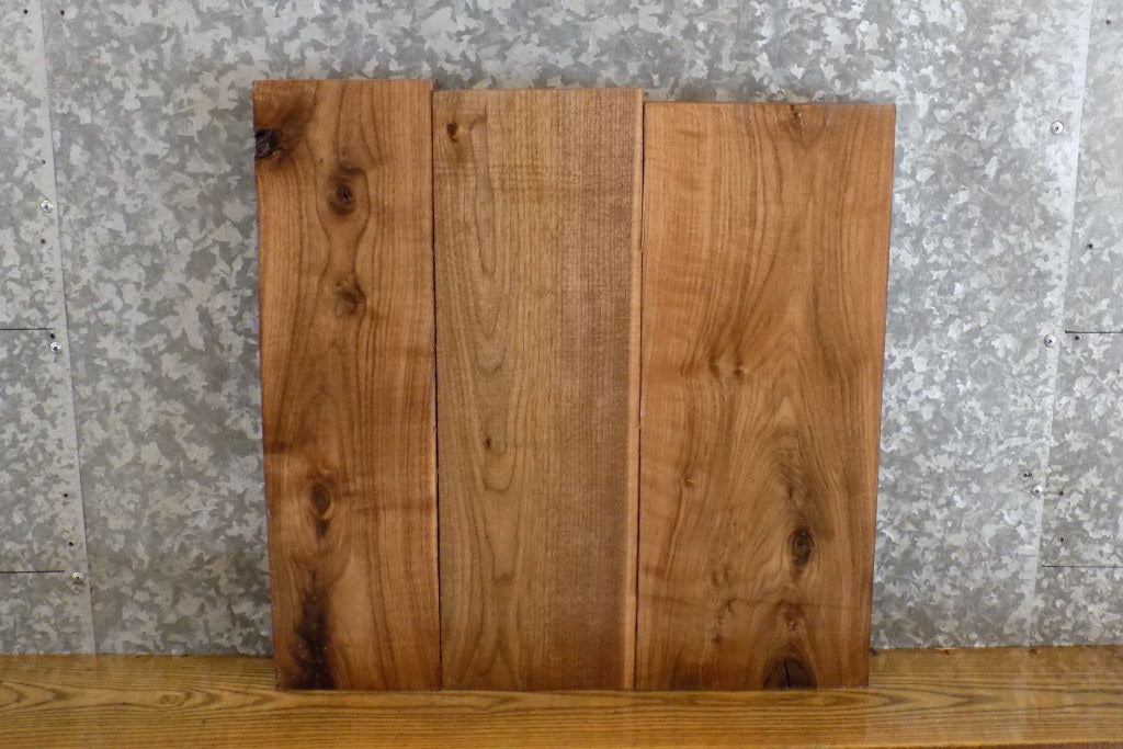 3- Kiln Dried Black Walnut Reclaimed Craft Pack/Lumber Boards 11672