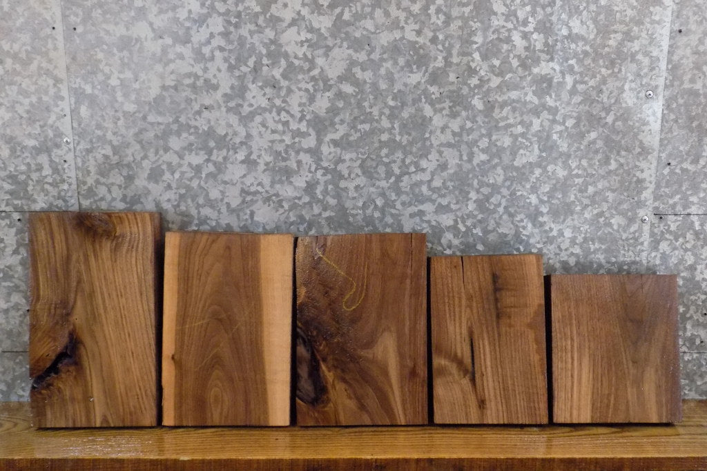 5- Reclaimed Kiln Dried Black Walnut Lumber Boards/Craft Pack 13833-13834