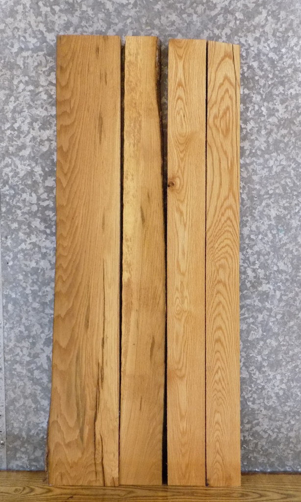4- Kiln Dried White Oak Rustic Lumber Boards/Craft Pack Slabs 15220-15223
