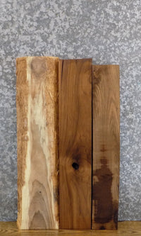 Thumbnail for 3- Salvaged Kiln Dried Black Walnut Lumber Boards/Shelf Slabs 15300-15302