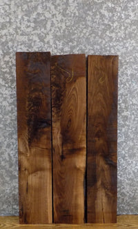 Thumbnail for 3- Reclaimed Kiln Dried Black Walnut Lumber Boards/Shelf Slabs 15303-15305