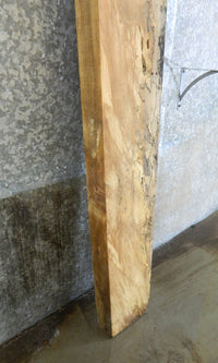 Thumbnail for Spalted Maple Thick Cut Rustic Mantel Wood Slab CLOSEOUT 20001
