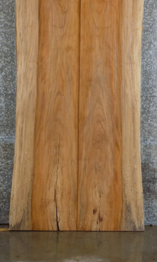 2- Live Edge Sycamore Bookmatched Kitchen Table Top CLOSEOUT 20299-20300