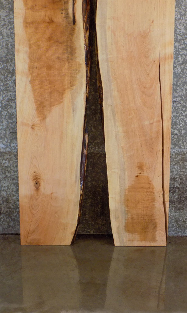 2- Live Edge Bookmatched Maple Dining Table Top Slabs CLOSEOUT 20619-20620