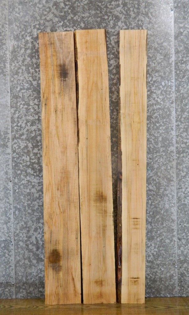 3- Reclaimed Kiln Dried Maple Lumber Boards/Craft Pack 30170