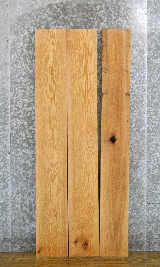 3- Reclaimed Red Oak Kiln Dried Lumber Boards/Craft Pack 30393