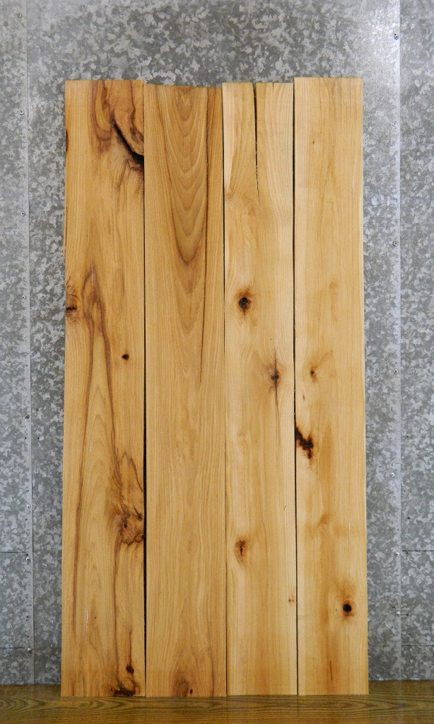 4- Kiln Dried Salvaged Hickory Lumber Boards/Craft Pack 32801