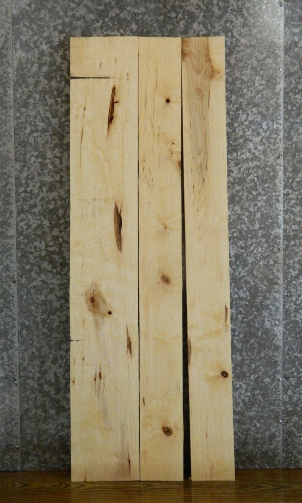 3- Rustic Kiln Dried Maple Craft Pack/Lumber Boards 32996