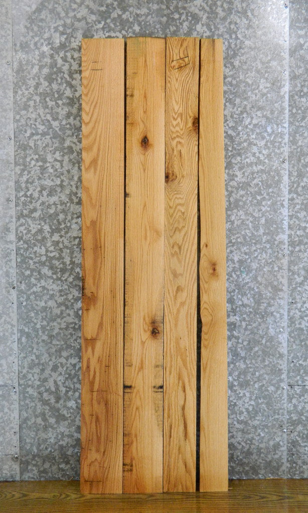 4- Kiln Dried Reclaimed Red Oak Craft Pack/Lumber Boards 33250-33251