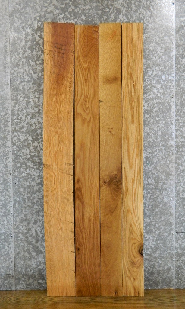 4- Rustic Red Oak Kiln Dried Craft Pack/Lumber Boards 33277-33278